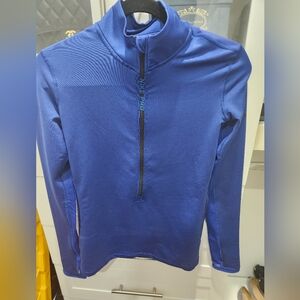 Womens Nike Dri-FIT Gray Running Hoodie Medium